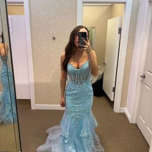 Blue Prom Dress